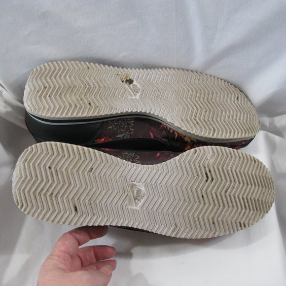 Nike Cortez Retro Sneakers - Leather and Nylon Floral - Men's Size 13 - Picture 6 of 6